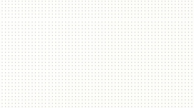 Seamless white dot grid paper texture background for bullet journal planner and drafting design