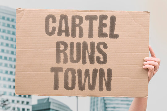 "Cartel runs town" Drug gang becomes de facto authority. CARTEL. TOWN. AUTHORITY. GOVERNANCE. DRUG.
