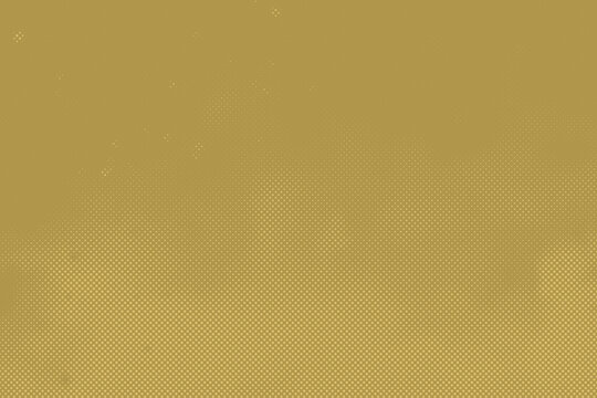 Abstract golden background with a subtle halftone dot pattern texture design element transparent background