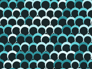 Fototapeta premium Eclipse Discs Dark Moody Abstract Geometric Background