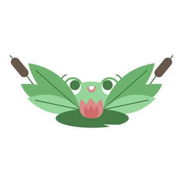 cartoon illustration of an apple