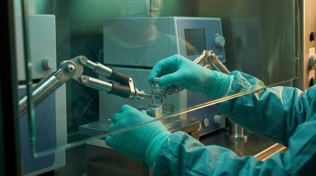 Precision control of a contained oncology compound