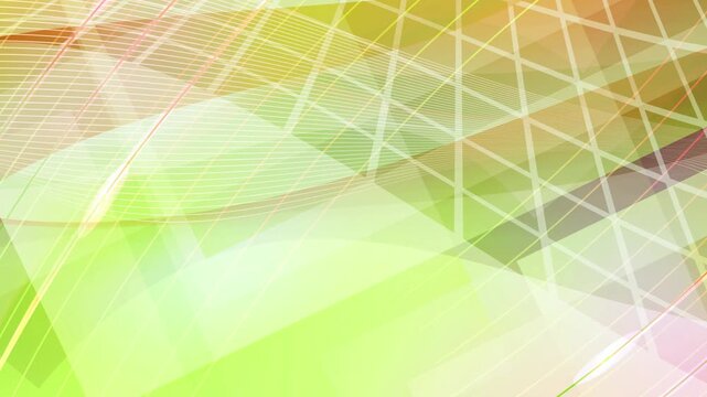 Abstract geometric pattern with light motion 4K
