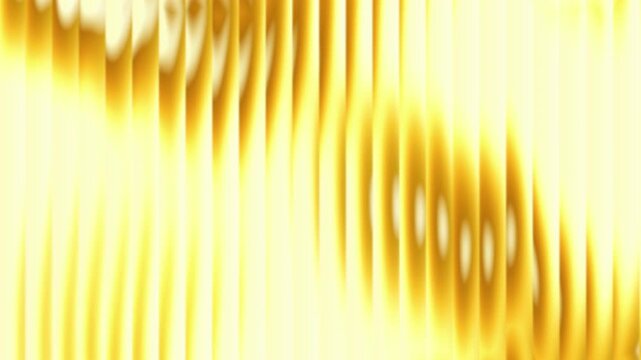 Abstract bright yellow 3d wave striped motion background.  Vibrant glow grid pattern backdrop.