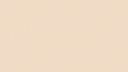 Obraz premium Peach fine diamond crosshatch mesh pattern with tight diagonal grid on cream ivory background for wallpaper and packaging design