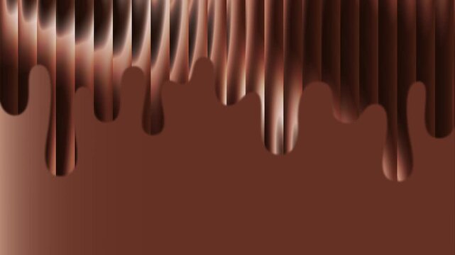 melted chocolate dripping effect background.