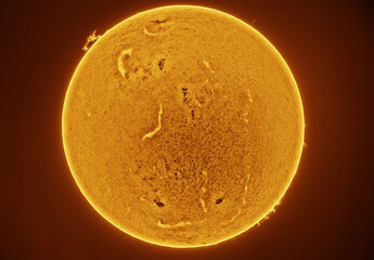 2026 Total Solar Eclipse - Chromosphere in Halpha © Azathoth Pics