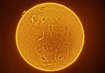2026 Total Solar Eclipse - Chromosphere in Halpha © Azathoth Pics