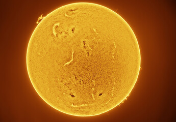 2026 Total Solar Eclipse - Chromosphere in Halpha © Azathoth Pics