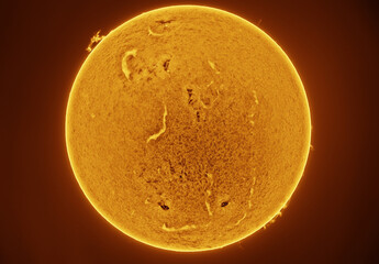 2026 Total Solar Eclipse - Chromosphere in Halpha © Azathoth Pics