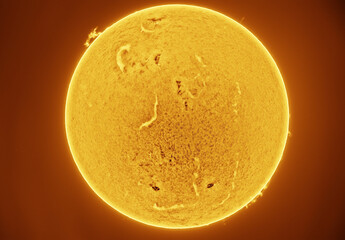 2026 Total Solar Eclipse - Chromosphere in Halpha © Azathoth Pics