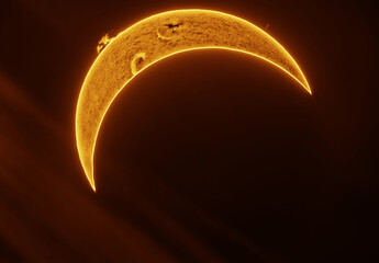2026 Total Solar Eclipse - Chromosphere in Halpha © Azathoth Pics