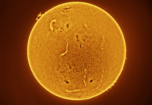 2026 Total Solar Eclipse - Chromosphere in Halpha