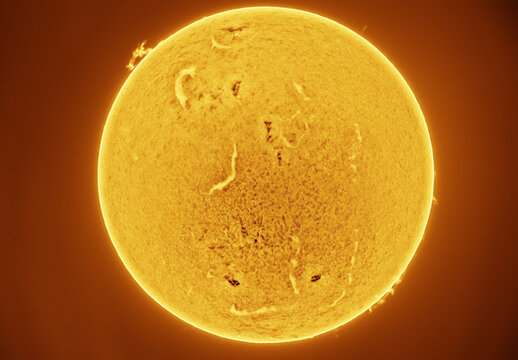 2026 Total Solar Eclipse - Chromosphere in Halpha
