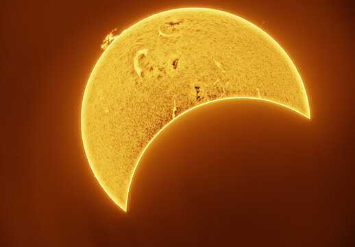 2026 Total Solar Eclipse - Chromosphere in Halpha