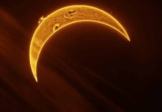 2026 Total Solar Eclipse - Chromosphere in Halpha