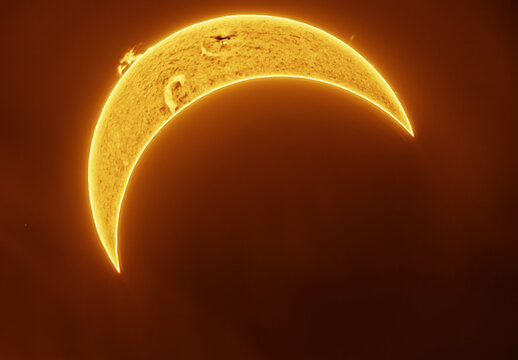2026 Total Solar Eclipse - Chromosphere in Halpha