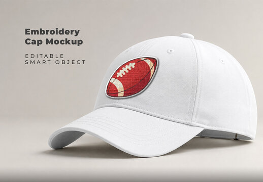 Embroidery Cap Mockup