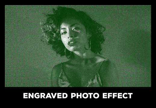 Engraved Photo Effect