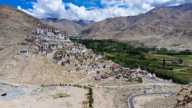 chemrey gompa in ladakh  indian himalaya