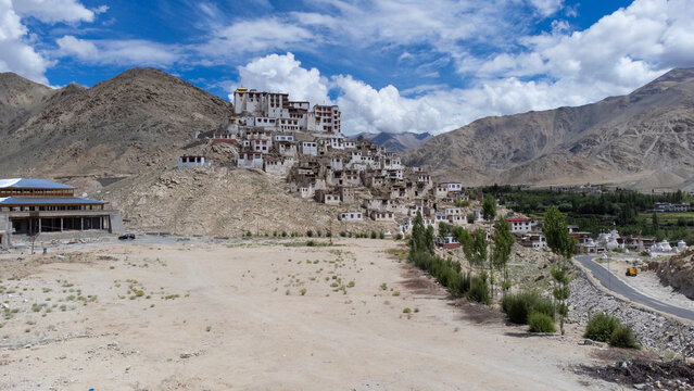 chemrey gompa in ladakh  indian himalaya