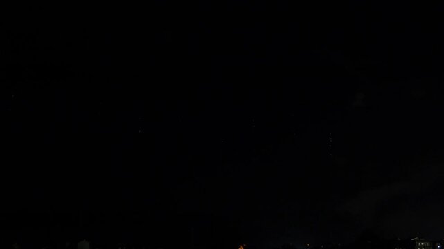 打ち上げ花火・花火大会イメージ（音声あり）