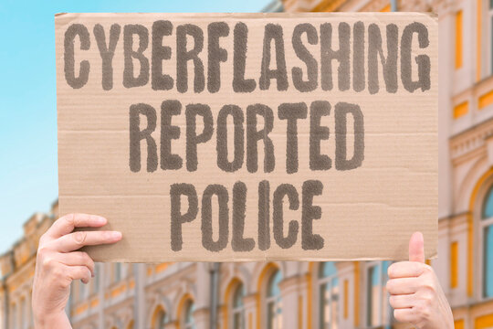 "Cyberflashing reported police" Victim files complaint over unsolicited image. REPORTED. POLICE. CYBERFLASHING. COMPLAINT. UNSOLICITED.
