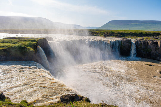 Go&eth;afoss Waterfall in Northern Iceland