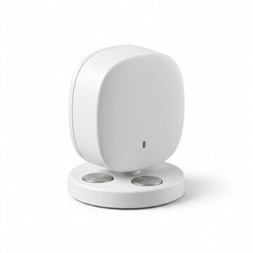 modern smart water leak detection sensor isolated product illustration - ai generated