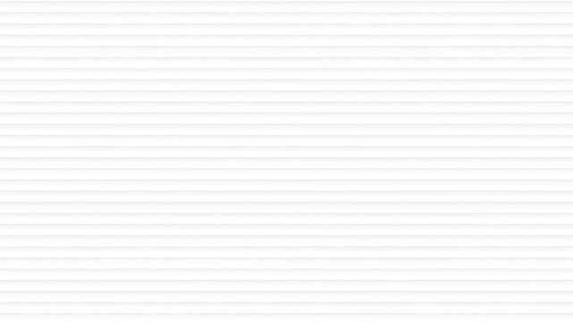Minimalist White Horizontal Linear Pattern 4K