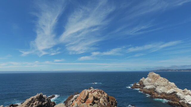 View of Point Lobos, California,