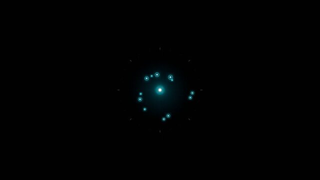 Magnetic Particle Vortex Snap Loading Loop 4K
