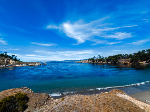 View of Point Lobos, California,