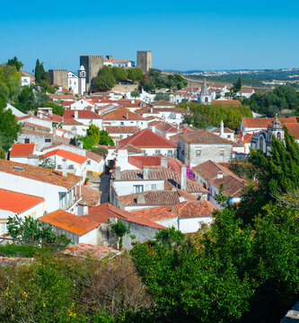 Obidos castle travel medieval Portugal