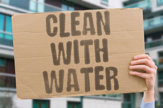 "Clean with water" Islamic practice requires washing after defecation. ISLAMIC. PRACTICE. REQUIRES. WASHING. DEFECTION.
