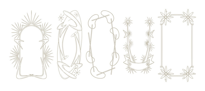 Ornate golden lettering with geometric embellishments for decorative purposes.