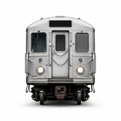 Fototapeta premium Subway Train Front View