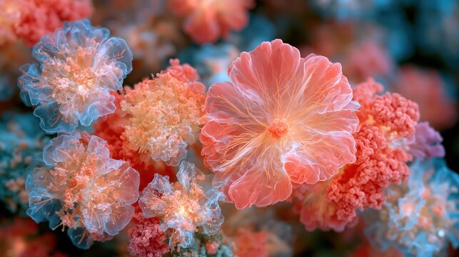 Measles Virus Pleomorphic Filaments Dreamcore Fantasy