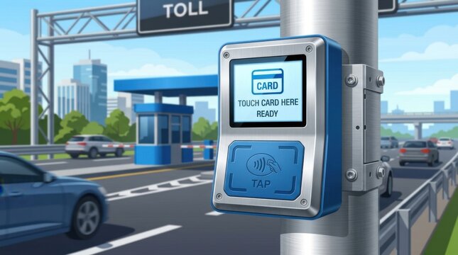 Automated Toll Booth Payment System In Fast Moving City Traffic