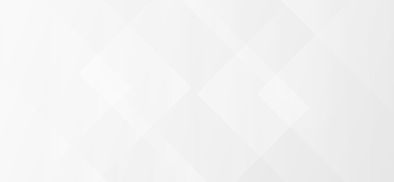 Abstract light gray and white geometric polygonal background with faint overlaying rhombus shapes