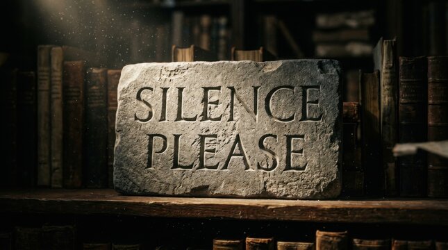 Antique Stone Tablet With \