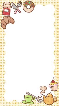 Cafe Decorative Background (Vertical 9:16)