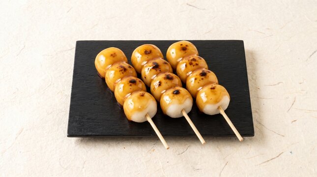 Mitarashi dango