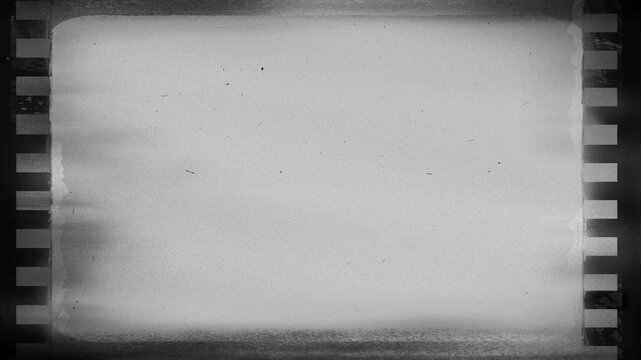 Super 8 Film Overlay, Noise Dirt Vintage. 8mm Film Frame, Super 8mm Old Film Burn Overlay - Retro Film Frame, Retro vintage super 8mm or 16mm film, Noise Dirt Vintage. 8mm film burn Use screen