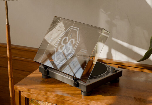 Vinyl Player Mockup