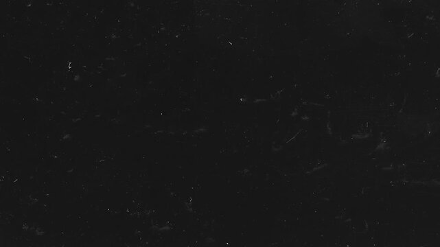 Animated grunge motion texture overlay, Abstract black grunge scratched surface with dark worn texture, grunge gritty dead led black retro vintage textured stop motion overlay loop animation