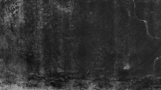 Black and white distressed patchwork texture with bold central block, rough stripes, Animated abstract deep black grunge background, Abstract retro vintage gritty pixel noise backdrop texture 