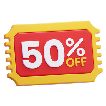 50 percent off