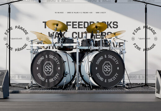 Drum Mockup