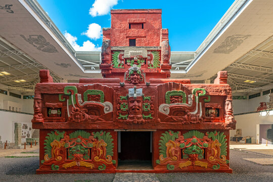 Mayan temple of Rosalila, Copan, Honduras.